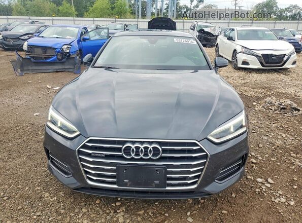 WAUBNCF50JA103846 2018 AUDI A5 Черный Вид спереди