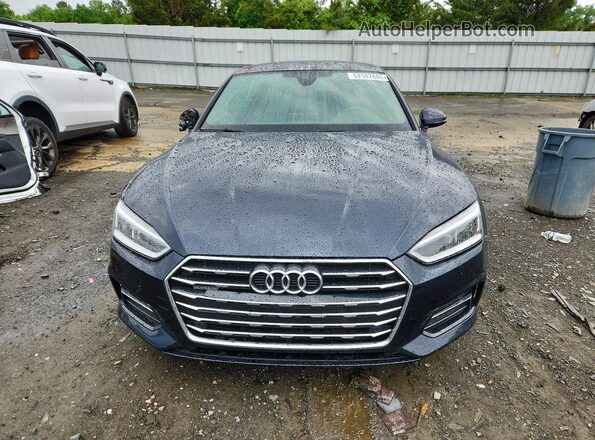WAUBNCF50JA130657 2018 AUDI A5 Blue Widok z przodu