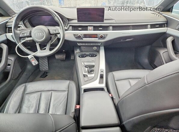WAUBNCF50JA130657 2018 AUDI A5 Blue Widok deski rozdzielczej