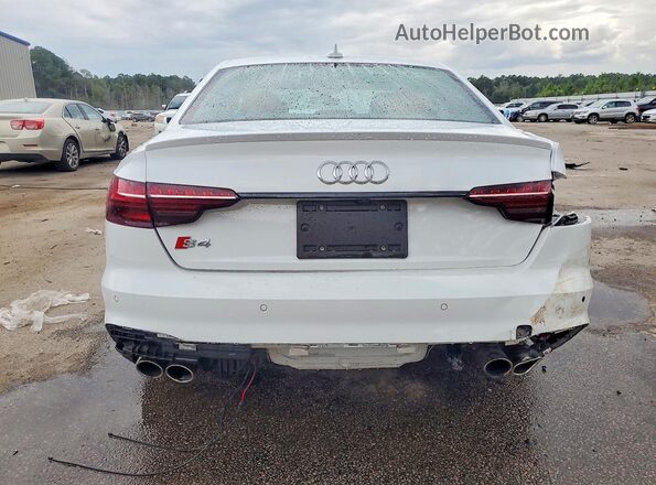 WAUC4AF45LA054844 2020 AUDI S4 White Rear view