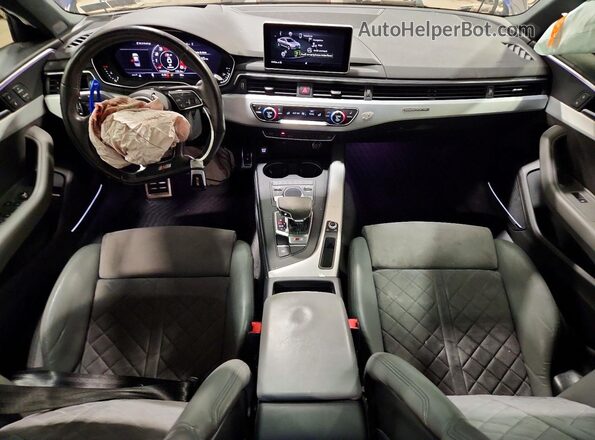 WAUC4AF4XJA230140 2018 AUDI S4 Blue Вид панелі приладів