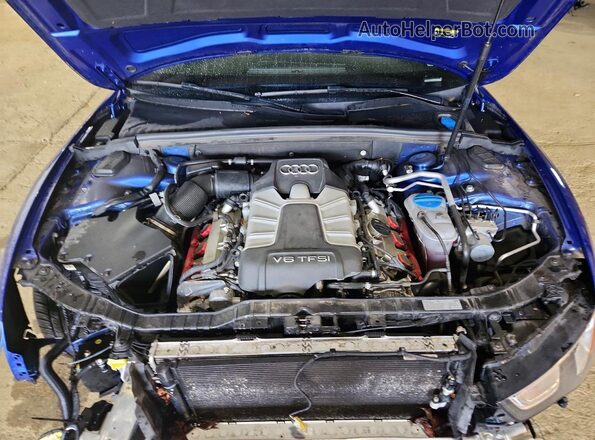 WAUC4AFH3HN003457 2017 AUDI S5 Blue Սալոնի հետևի տեսք