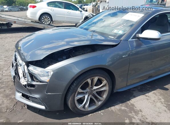 WAUC4AFR2GA036254 2016 AUDI S5 Gray Front view