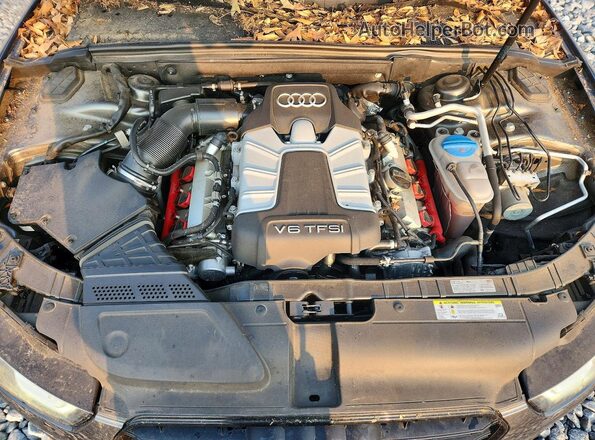 WAUC4AFR7GA034791 2016 AUDI S5 Угольный Вид задней части салона