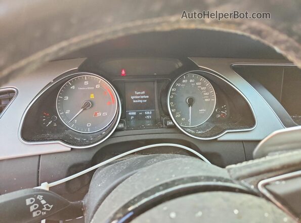 WAUC4AFR7GA034791 2016 AUDI S5 Угольный Вид щитка приборов