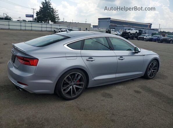 WAUC4CF51JA009918 2018 AUDI S5 Silver Tył prawy