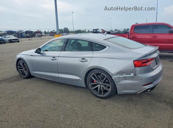 WAUC4CF51JA009918 2018 AUDI S5 Silver Tył lewy