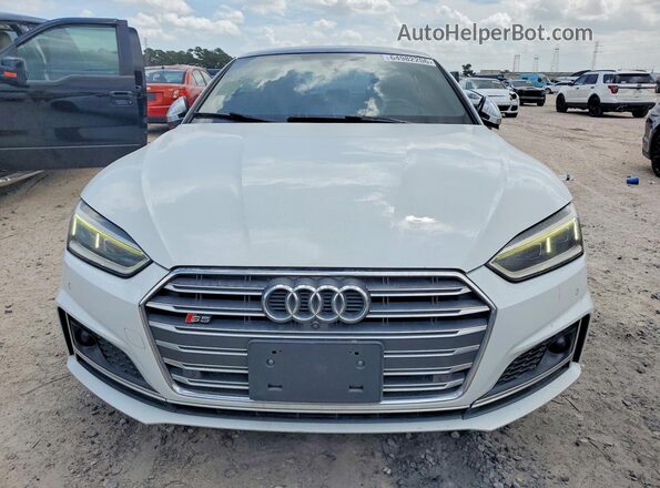 WAUC4CF52JA039705 2018 AUDI S5 White Դիմացի տեսք