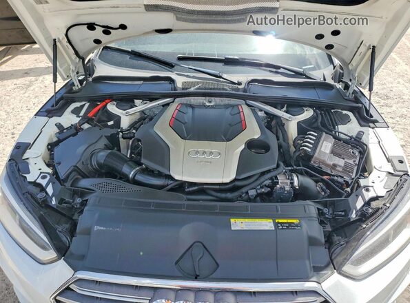 WAUC4CF52JA039705 2018 AUDI S5 White Շարժիչի բաժամունքի տեսք