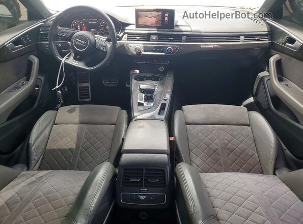 WAUC4CF52JA039705 2018 AUDI S5 White Առջևի վահանակի տեսք
