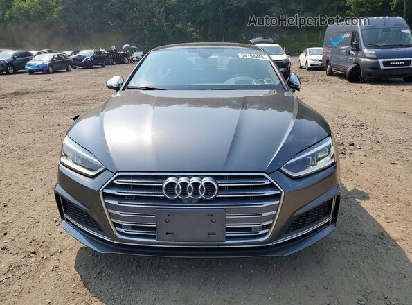 WAUC4CF53JA063799 2018 AUDI S5 Серый Вид спереди