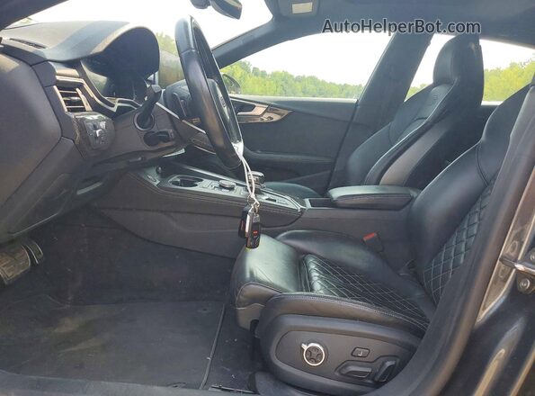 WAUC4CF53JA063799 2018 AUDI S5 Серый Вид салона спереди