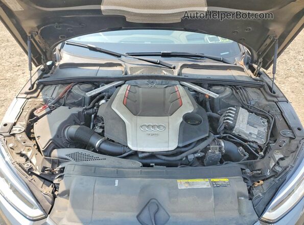 WAUC4CF53JA063799 2018 AUDI S5 Серый Вид задней части салона