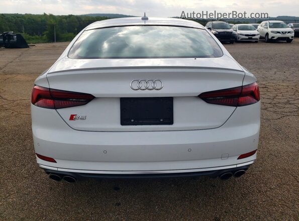 WAUC4CF53JA085043 2018 AUDI S5 Белый Вид сзади