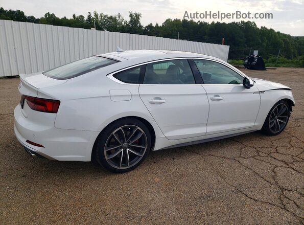 WAUC4CF53JA085043 2018 AUDI S5 Белый Задняя правая четверть