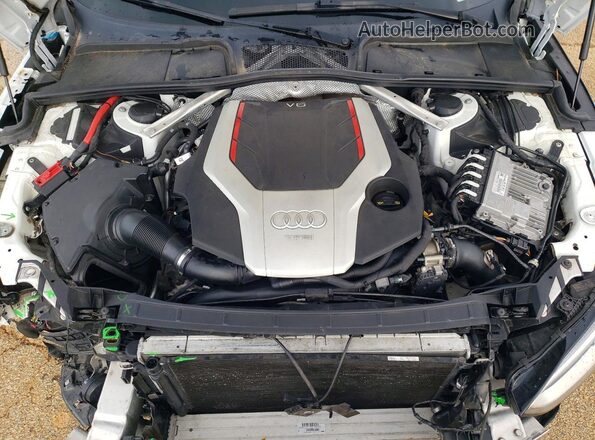WAUC4CF53JA085043 2018 AUDI S5 Белый Вид задней части салона