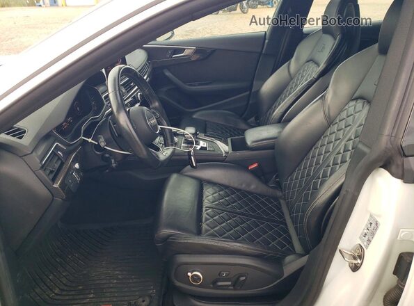 WAUC4CF53JA085043 2018 AUDI S5 Белый Вид салона спереди