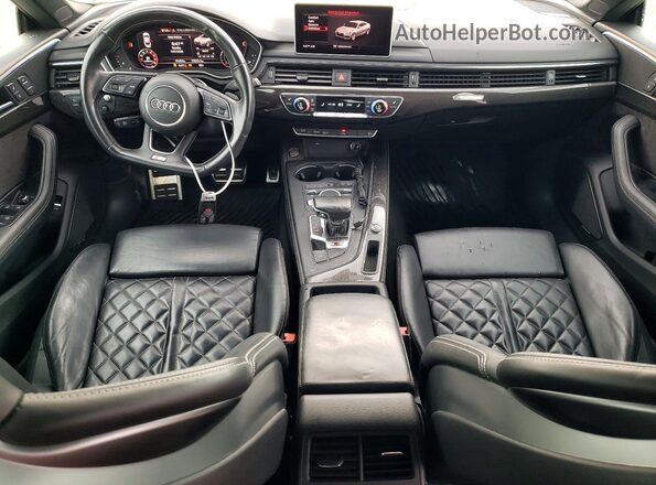 WAUC4CF53JA085043 2018 AUDI S5 Белый Вид панели приборов