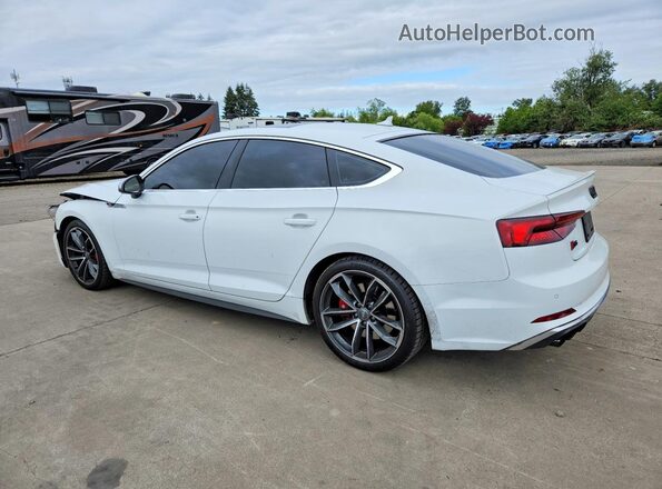 WAUC4CF54JA032691 2018 AUDI S5 Белый Задняя левая четверть