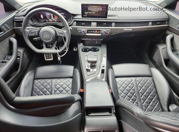 WAUC4CF54JA032691 2018 AUDI S5 Белый Вид панели приборов