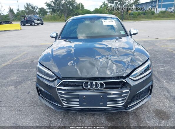 WAUC4CF54JA064430 2018 AUDI S5 Gray Vista frontal