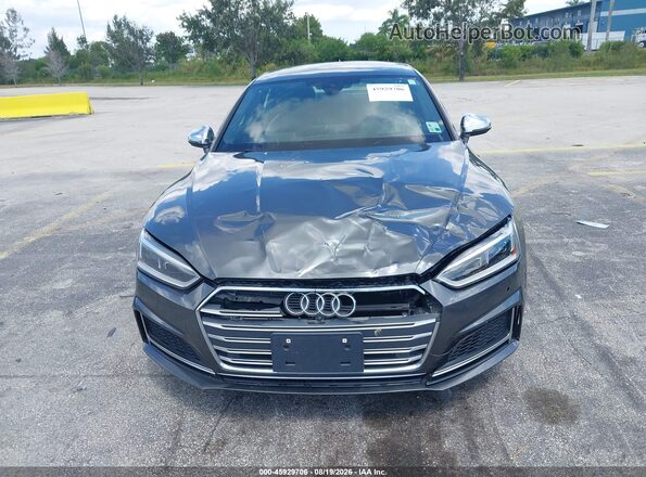 WAUC4CF54JA064430 2018 AUDI S5 Gray Vista del cuadro de instrumentos