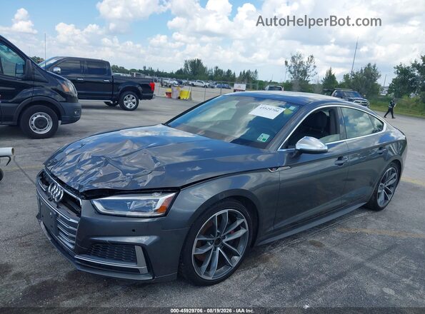 WAUC4CF54JA064430 2018 AUDI S5 Gray 
