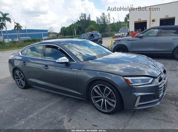 WAUC4CF54JA064430 2018 AUDI S5 Gray 