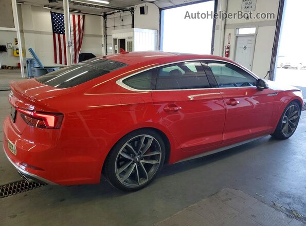 WAUC4CF57JA053096 2018 AUDI S5 Red უკანა მარჯვენა
