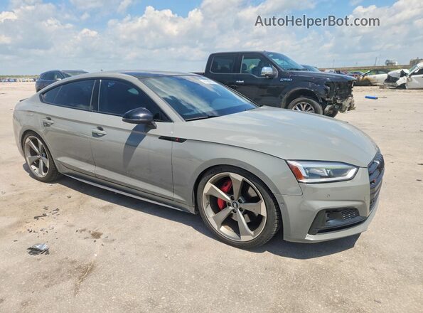 WAUC4CF57KA040687 2019 AUDI S5 Серый Передняя правая четверть