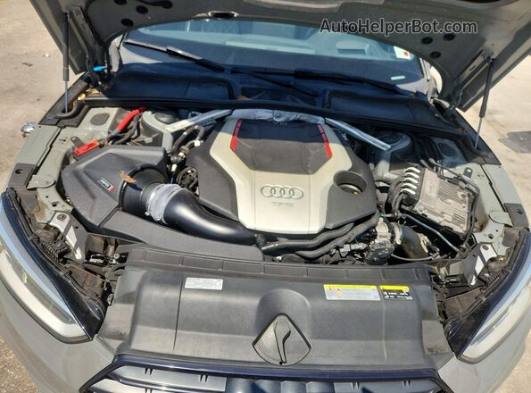 WAUC4CF57KA040687 2019 AUDI S5 Серый Вид задней части салона