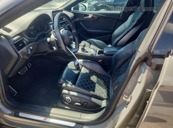 WAUC4CF57KA040687 2019 AUDI S5 Серый Вид салона спереди