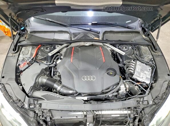 WAUC4CF58RA027442 2024 AUDI S5 Gray Widok wnętrza z tyłu