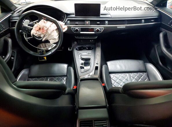 WAUC4CF59JA136805 2018 AUDI S5 Black Vista del salpicadero