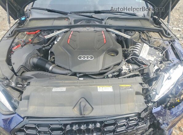 WAUC4CF59RA035498 2024 AUDI S5 Blue Vista interior trasera