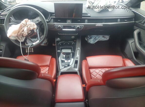 WAUC4CF59RA035498 2024 AUDI S5 Blue Vista del salpicadero