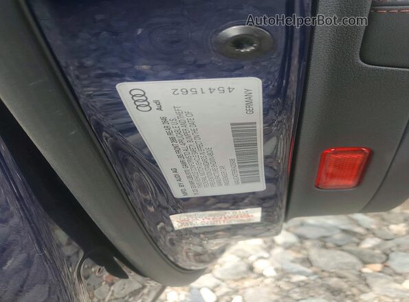 WAUC4CF59RA035498 2024 AUDI S5 Blue Vista del compartimento del motor
