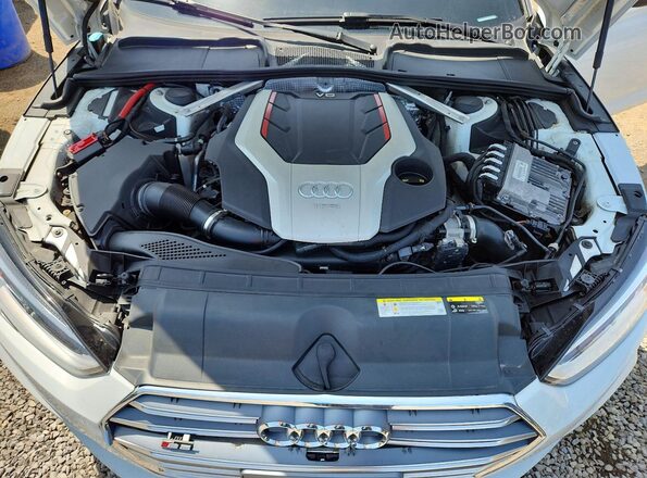 WAUC4CF5XJA077974 2018 AUDI S5 White Rear interior view