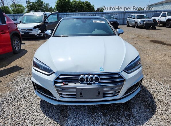 WAUC4CF5XJA077974 2018 AUDI S5 White Front view