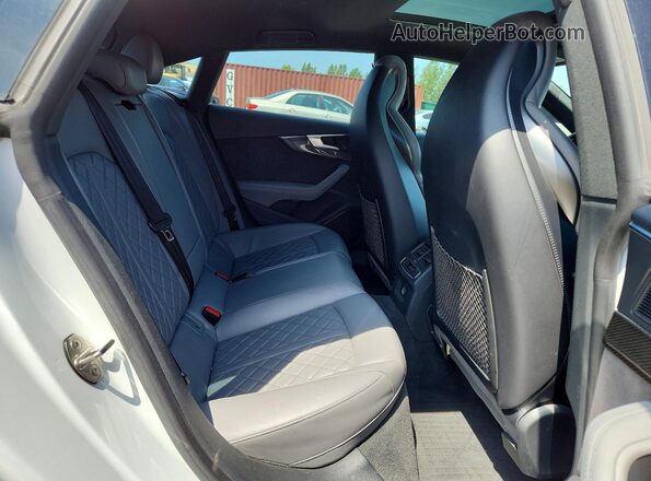 WAUC4CF5XJA077974 2018 AUDI S5 White Rear seats view