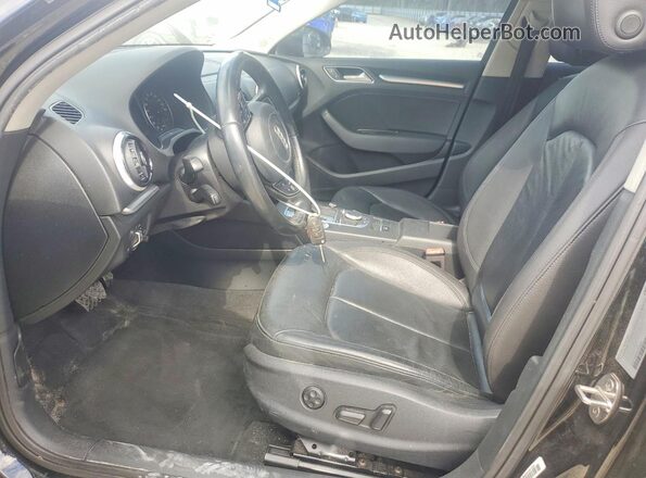 WAUC7GFF4G1056649 2016 AUDI A3 Black Вид салону спереду