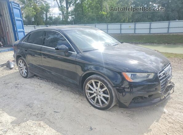 WAUC7GFF4G1056649 2016 AUDI A3 Black Передня права чверть