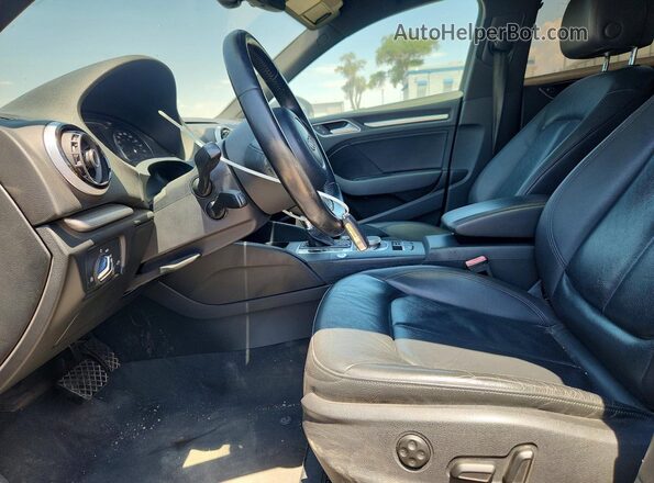 WAUC7GFF7G1038520 2016 AUDI A3 Black Սալոնի դիմացի տեսք
