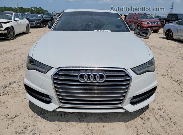 WAUC8AFC4HN043457 2017 AUDI A6 White Вид спереду