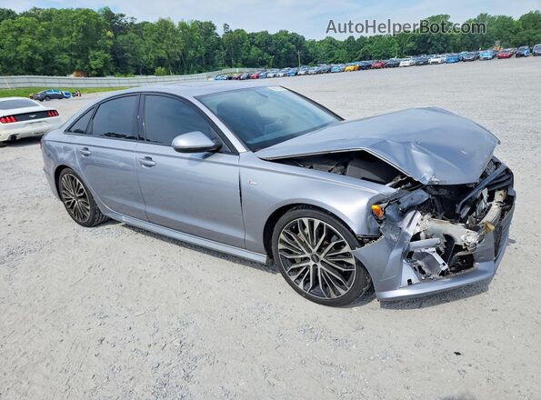 WAUC8AFC6JN011583 2018 AUDI A6 Gray Przód prawy