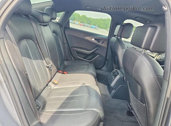 WAUC8AFC6JN011583 2018 AUDI A6 Gray Widok tylnych siedzeń