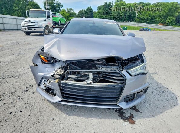 WAUC8AFC6JN011583 2018 AUDI A6 Gray Widok z przodu