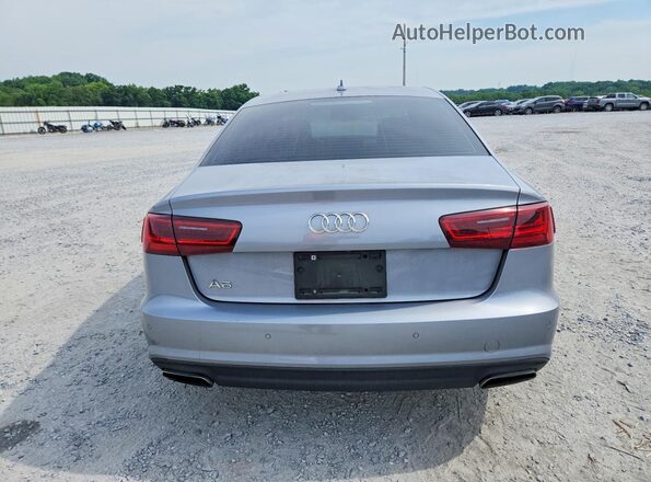 WAUC8AFC6JN011583 2018 AUDI A6 Gray Widok z tyłu