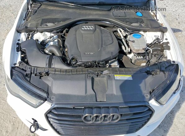 WAUC8AFCXJN071883 2018 AUDI A6 White უკანა სალონის ხედი