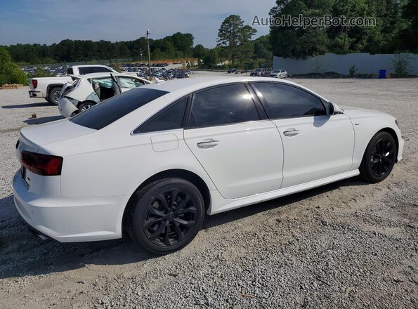 WAUC8AFCXJN071883 2018 AUDI A6 White უკანა მარჯვენა